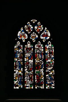 Schönste Glasmalerei in einer Kirche in Ile-Tudy von Stories by Pien