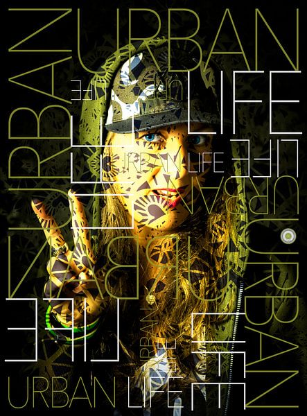 Urban Olive Girl von Urban Photo Lab