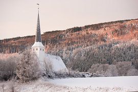 Stave church of Lillehammer by Jarno van Bussel
