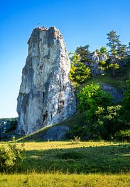 Felsformation bei Dollnstein im Altmühltal von ManfredFotos