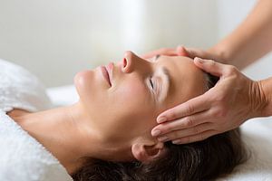 Reiki, heilende Hände Alternative Medizin
