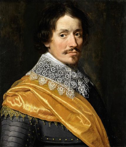 Portrait of an officer, Wybrand de Geest (I)