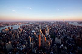 Manhattan Skyline New York by Blijvanreizen.nl Webshop