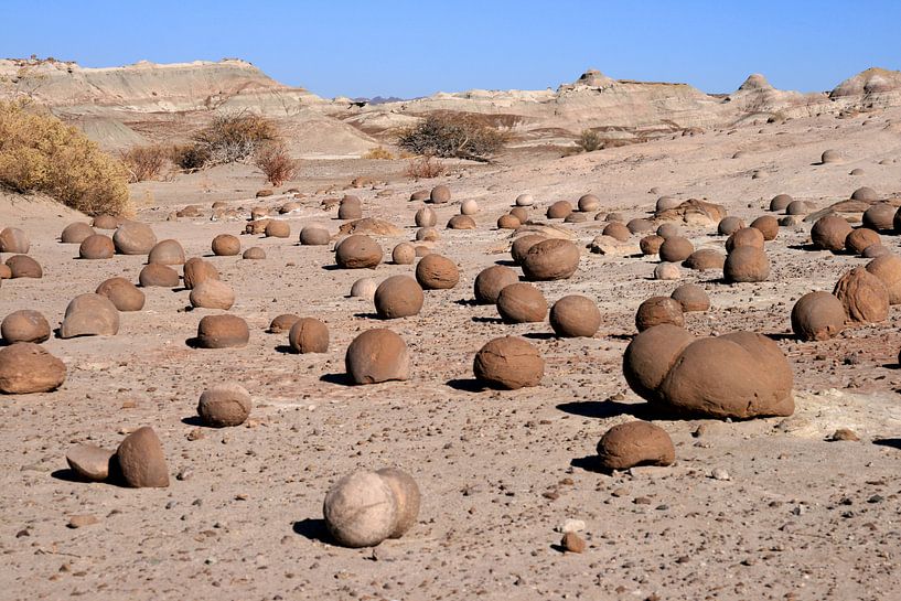 Vallée de la lune dans le P.N. Ischigualasto. par Antwan Janssen