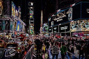 Times Square, New York sur C. Wold