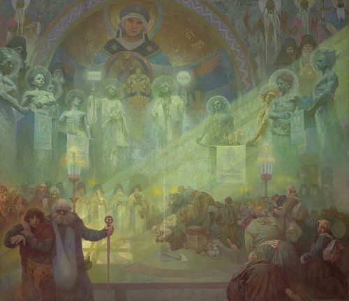De heilige berg Athos, Alphonse Mucha