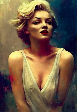 Marilyn Monroe in Öl. Teil 5 von Maarten Knops