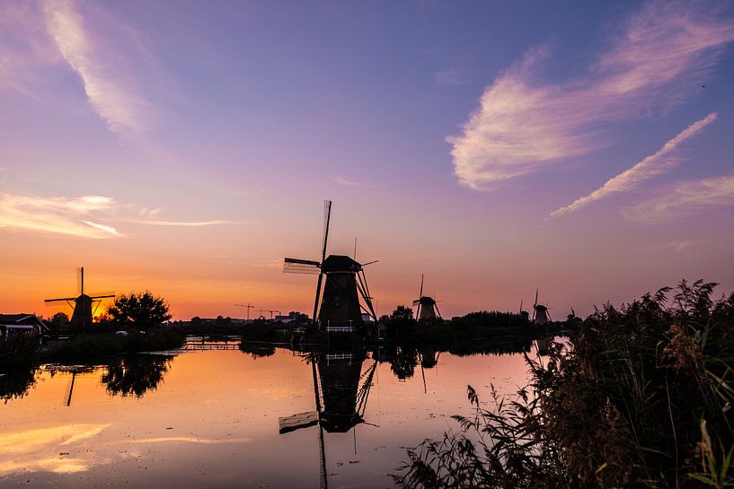 Kinderdijk Windmills by Brian Morgan