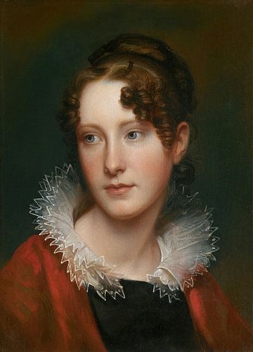 Portret van Rosalba Peale, Rembrandt Peale