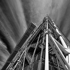 Detail van de Centre Georges Pompidou van Michael Echteld