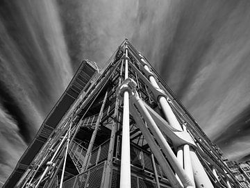Detail van de Centre Georges Pompidou van Michael Echteld