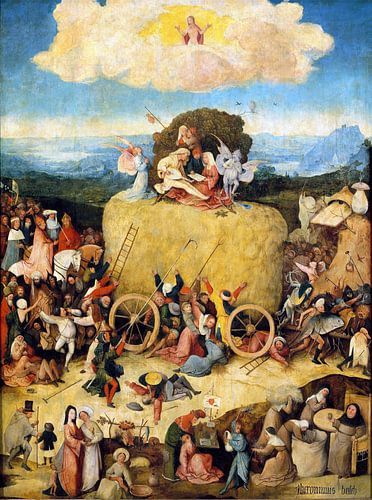 Jheronimus Bosch. De Hooiwagen