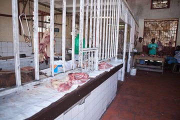 Fleischmarkt in St. Georges (Grenada) von t.ART