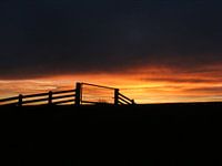 Zonsondergang.  Sunset.