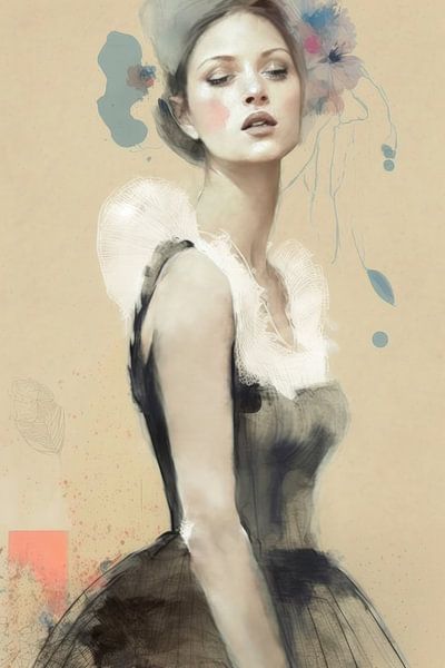 Portrait: &quot;soft and tender&quot; by Carla Van Iersel