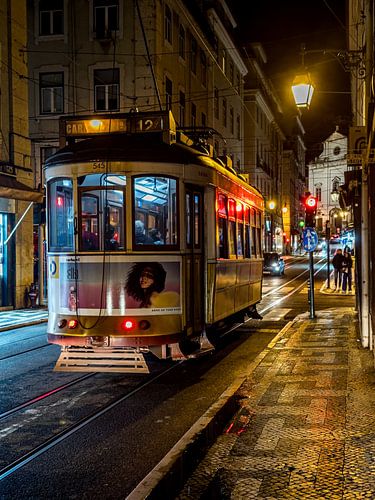 Historische Strassenbahn in Lissabon