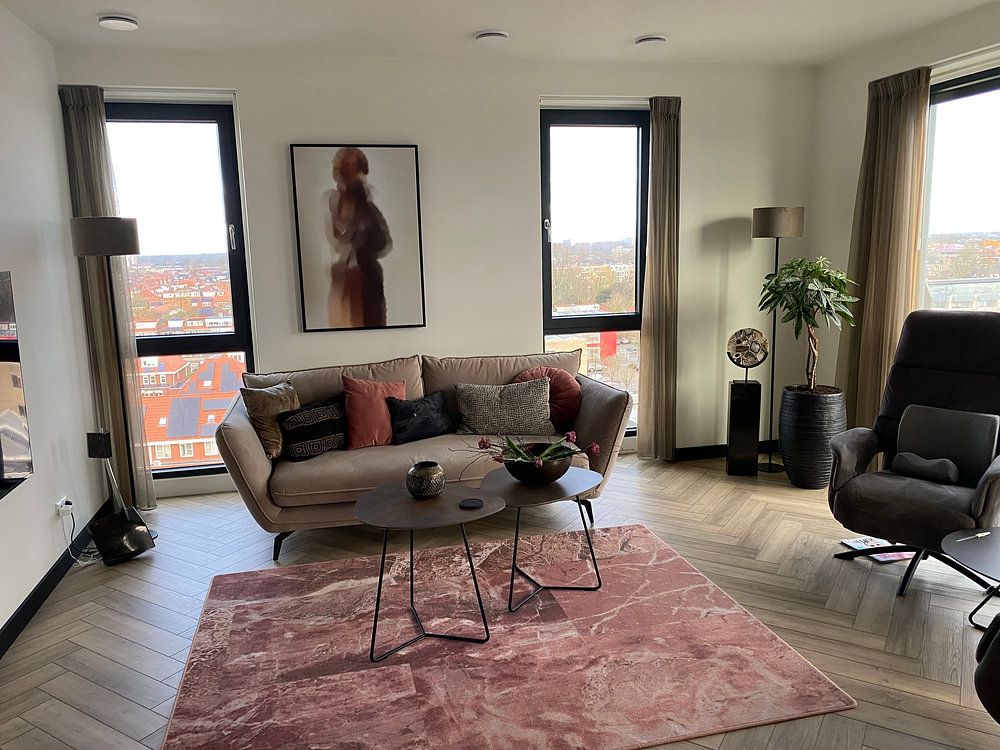 abstract portrait  by Carla Van Iersel 