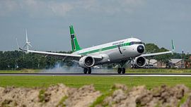 Transavia Airbus A321neo in Retro-Lackierung. von Jaap van den Berg