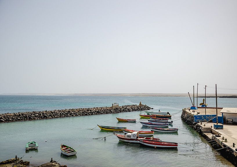 Fischereihafen in Sal Kap Verde von Benjamien t'Kindt
