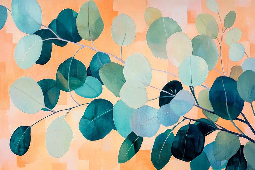 Leaves composition by Poster Art Shop