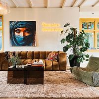 Photo de nos clients: Puissante femme touareg #6 par Chromatic Fusion Studio, sur ArtFrame