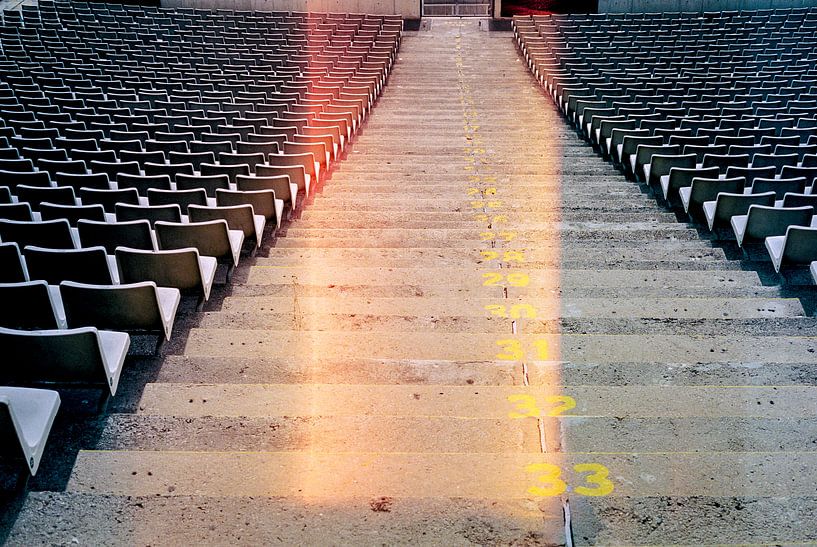 Vintage Stadion I by Wouter van der Krol
