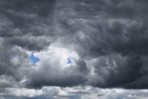 Clouds in an autumn sky