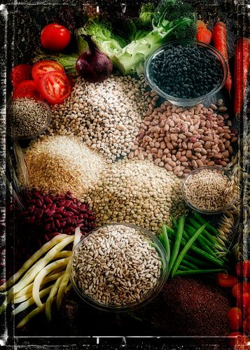 Les légumes en tant qu'art.