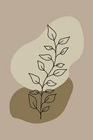 Varens Bloem Abstract Illustratie