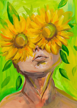 Sunflower Gaze