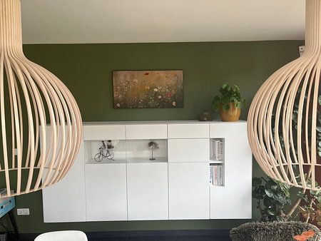 Blumenfeld in Pastellfarben