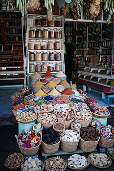 Kräuterladen Marrakesch