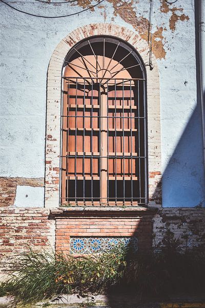 Oud gebouw in Ronda, Spanje van Maartje Abrahams