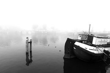 Fog in Amsterdam by By Karin