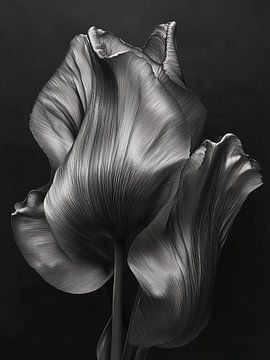 Black Tulip, Tulip Modern by Caroline Guerain