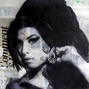 Amy Winehouse sur Hans Meertens