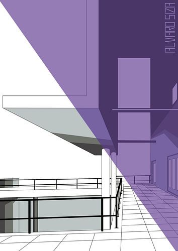 Alvaro Siza 6 - Violettes Dreieck