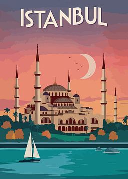 Travel to Istanbul by Lixie Bristtol
