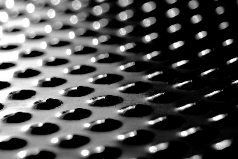 Abstracte Fotografie in Zwart Wit van Art By Dominic