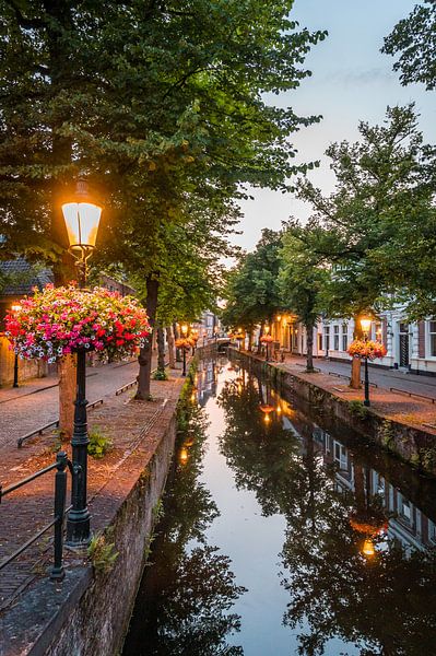 Amersfoort canal with lampposts (0004) by Reezyard