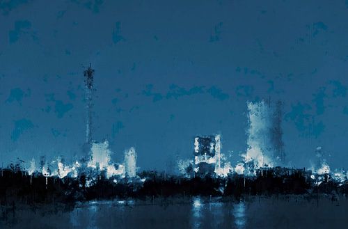 Nachtelijke Koeltorens