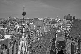 The roof of the city of Amsterdam by Peter Bartelings