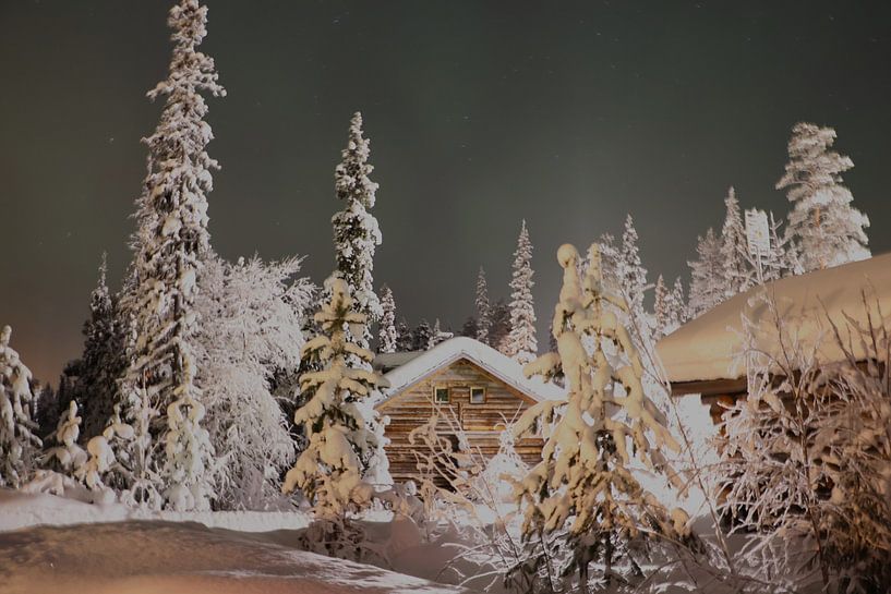 Northern Lights Finnish Lapland by Christel Smits