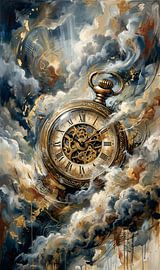 Uhr und Himmel von ANAS BURHANUDIN