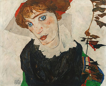 Reclining Red Haired Muse
