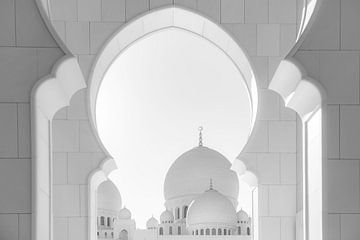 Sheikh-Zayed-Moschee Abu Dhabi von Ron van der Stappen