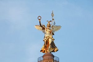 Colonne de la Victoire, lumière du soir, Berlin