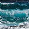 Azurblaue Welle im Meer von Roger VDB