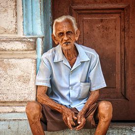 De oude man in Havana van Anajat Raissi