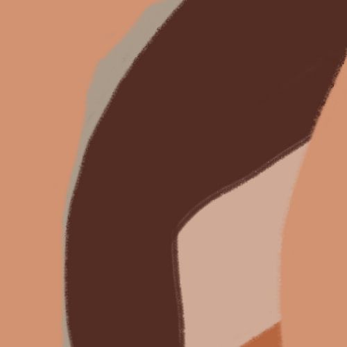 Nostalgic retro inspired abstract minimalist art II
